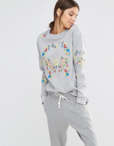 Missguided Embroidered Sweater ASOS, $38.00