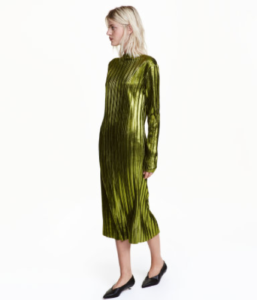 Metallic Shimmering Dress H&M, $49.99